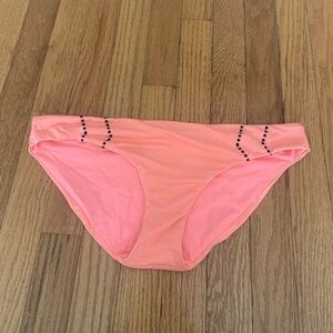 Seafolly Australia Bikini Bottoms Coral Pink Size 14 US Size 10 Medium NWOT